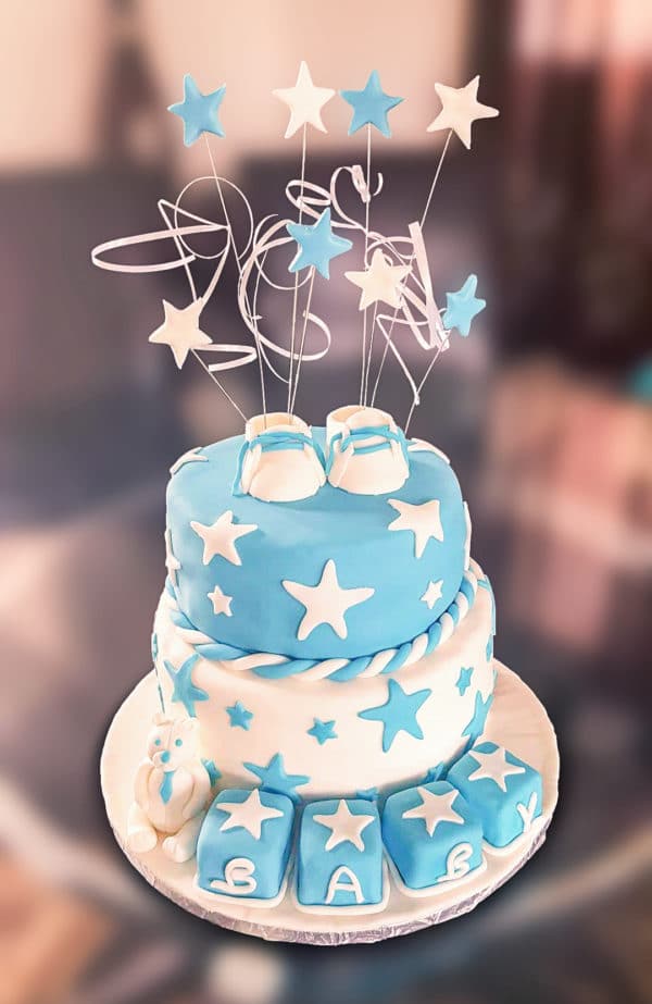 It's a boy custom cakes in Toronto - Bake My Wish