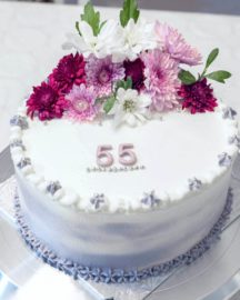 Flower Cake - custom cakes in Toronto