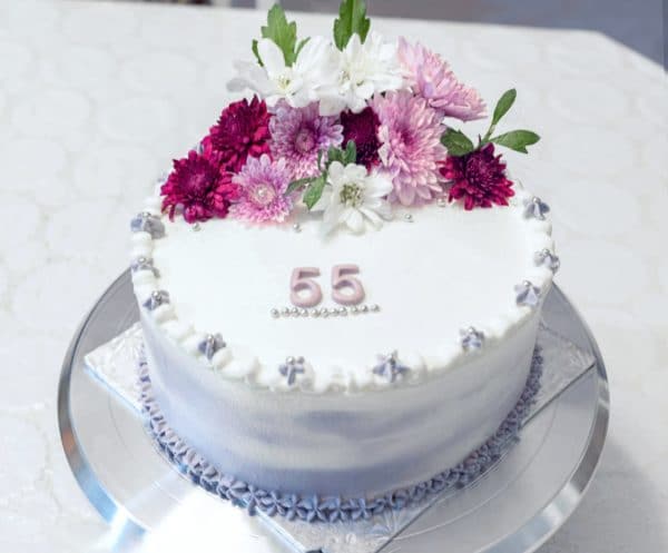 Flower Cake - custom cakes in Toronto