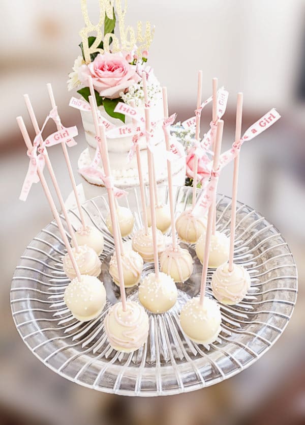 It's a girl cake pops custom cakes in Toronto