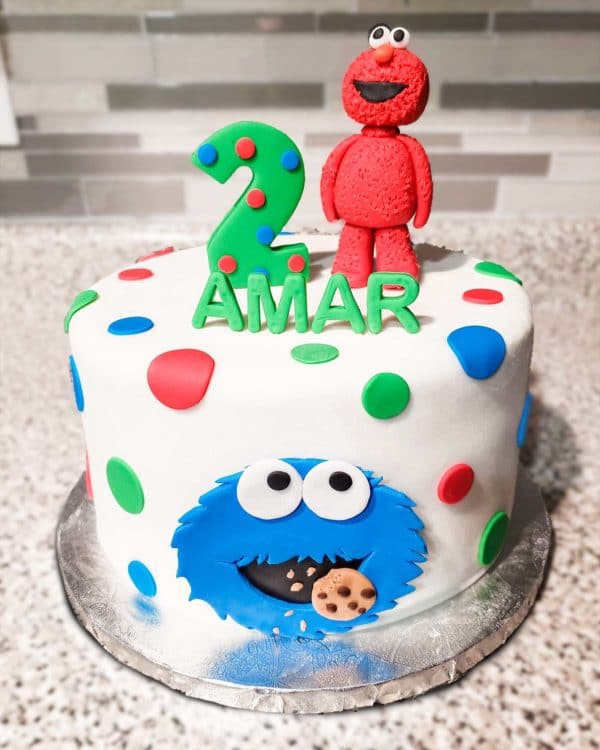 Sesame Street Cake