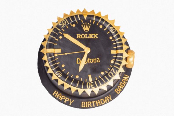 Rolex Watch Cake