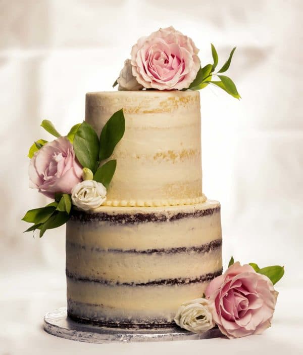 vintage wedding cake