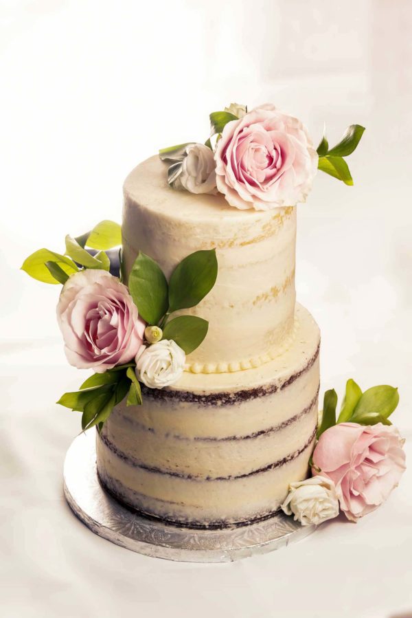 vintage wedding cake